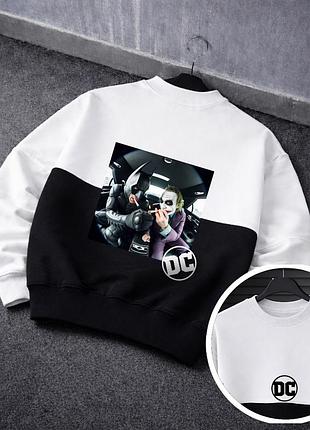 Шикарный принтованный свитшот dc comics