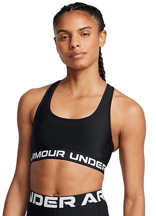 Женский спортивный бюстгальтер under armour mid crossback