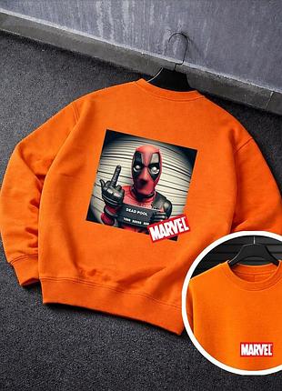 Шикарный принтованный свитшот marvel