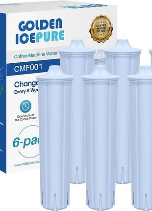 Уценка! фильтр для воды golden icepure для кофемашин jura blue, совместимый с моделями jura 71312 blue, 71311, 67007, 6 штук