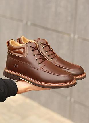 Ug australia leather boot brown 5