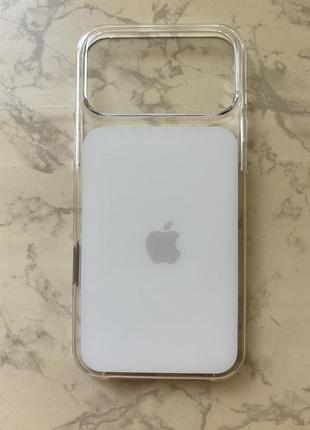 Чохол clear magsafe iphone 17 pro чехол айфон 17 про 1:1 apple айфон 17 про білий