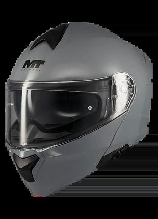 Мотошолом іспанський модуляр (трансформер) мт helmets mt genesis sv new pure a12 gloss s + подарунок: чохол для зберігання