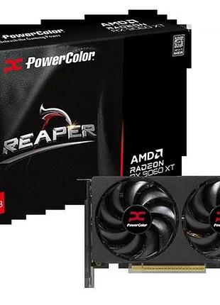 Видеокарта amd radeon rx 9060 xt 16gb gddr6 reaper powercolor (rx9060xt 16g-a)