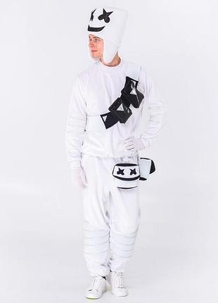 Маршмеллоу «dj marshmello» карнавальный костюм для аниматора