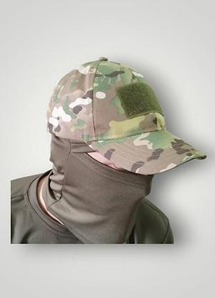 Кепка камуфляжная с липучкой мультикам