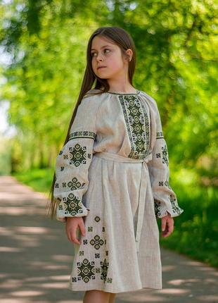 Платье вышиванка для девочки 158