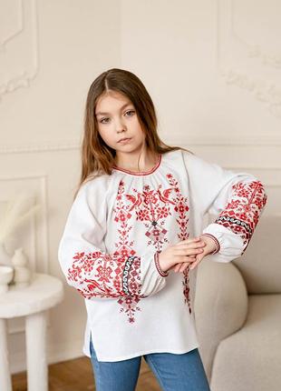 Блуза вишиванка дитяча для дівчинки