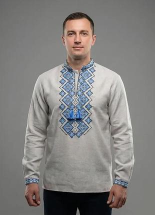 Чоловіча вишиванка льон