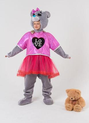 Мишка тедди девочка «teddy bear» карнавальный костюм для аниматора