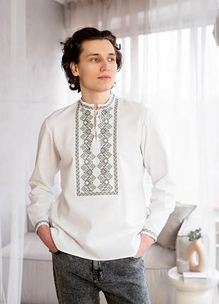 Вышиванка мужская с длинным рукавом