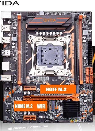 Материнська плата qiyida x99 e5-h9 4-х канал (аналог machinist x99 rs9)