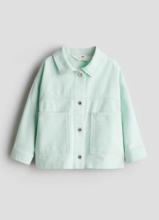Джинсова куртка h&m вільного крою