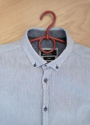 Льняная рубашка remus uomo jeans
