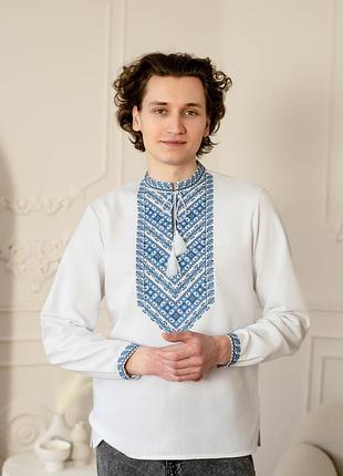 Вышиванка мужская с длинным рукавом 60
