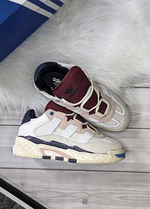 Жіночі кросівки adidas niteball off white cream white