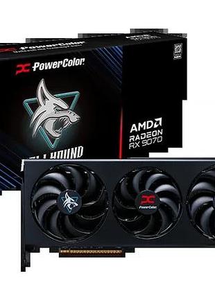 Видеокарта amd radeon rx 9070 16gb gddr6 hellhound powercolor (rx9070 16g-l/oc)
