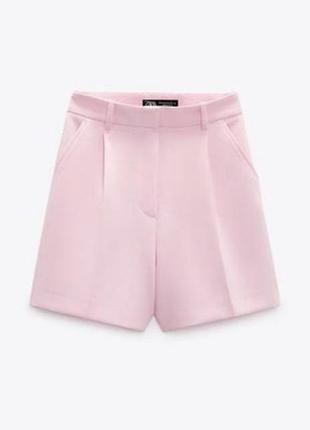 Рожеві шорти zara