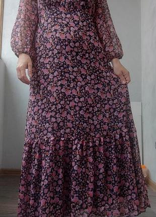 Платье длинное