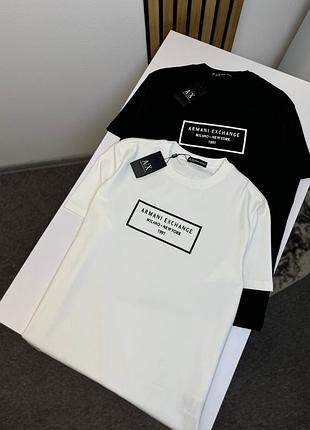 Стильная футболка armani exchange