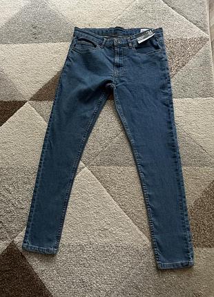 Чоловічі джинси primark.rise. розмір: w34/l30 (eur 44/it 50). колір — світло-блакитний денім. тканина тягнетьс