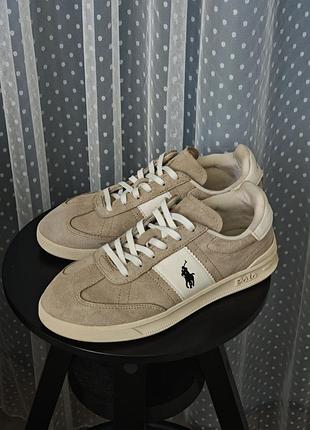 Кросівки polo ralph lauren, бежеві, оригінал