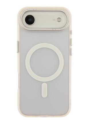 Панель-накладка tpu goldencis matte with magsafe for iphone 17 air white