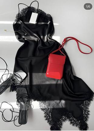 Сукня плаття в білизняному стилі zara