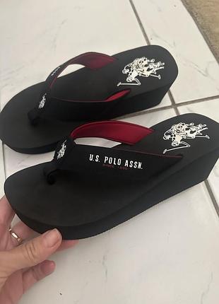 Вʼєтнамки шльопанці polo assn.