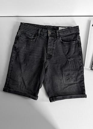 Джинсовые шорты denim &amp; co men's shorts