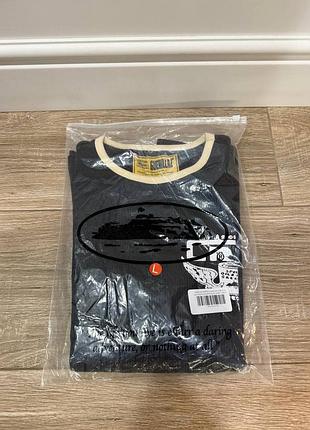 Corteiz gasolina waffle long-sleeve 'black'