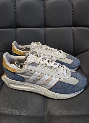Adidas retropy e5 orbit grey altered blue unisex sneakers cloud-white