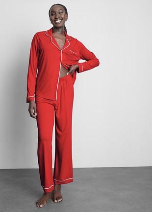Піжама primark l/xl червоного кольору, в складі натуральна тканина віскоза:)