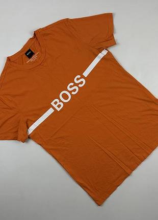 Чоловіча бавовняна футболка hugo boss  розмір m