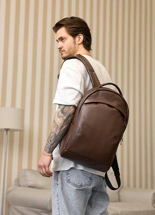Мужской рюкзак sambag zard urban шоколадный