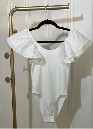 Боді біле zara