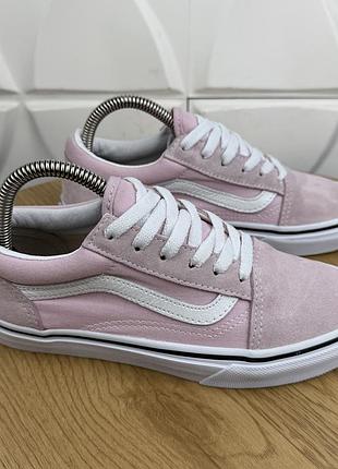 Оригінальні рожеві кеди vans