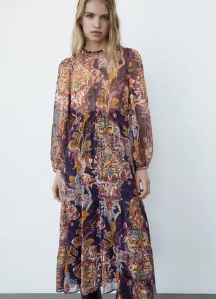 Стильне плаття zara