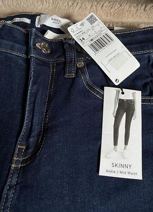 Джинсы mango skinny