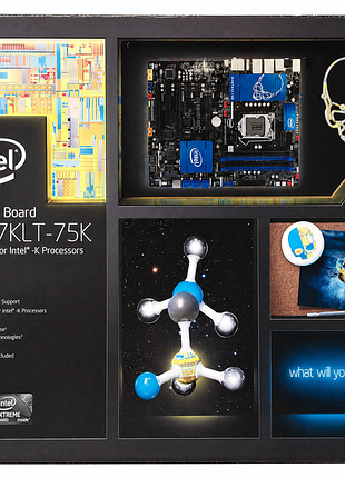 Материнська плата intel dz87klt-75k, socket 1150, 4xddr3 2400 мгц