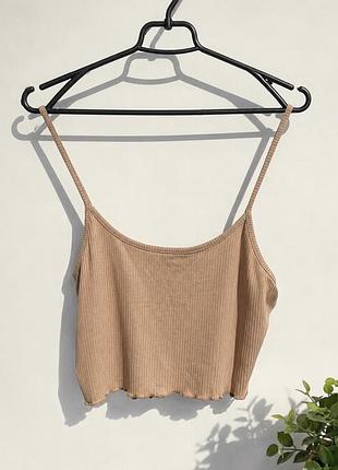 Топ коричневий primark xs-m