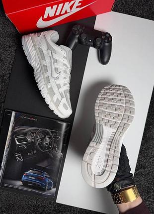 Nike p-6000 m white grey 3