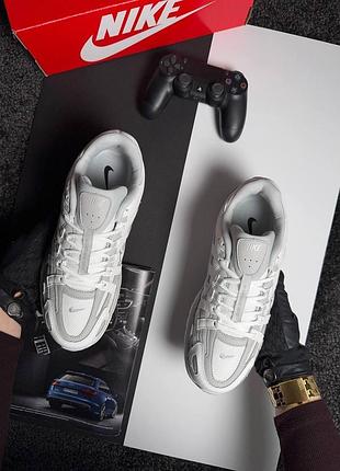 Nike p-6000 m white grey 8