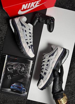 Nike p-6000 m light grey navy 2