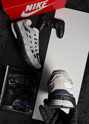 Nike p-6000 m light grey navy 7