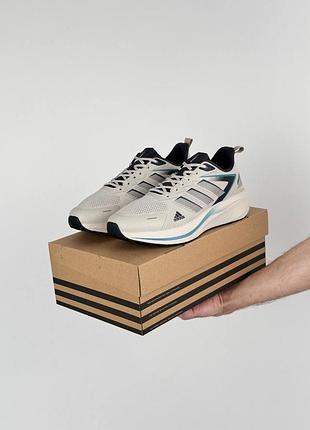 Чоловічі кросівки  сітка adidas duramo speed light grey