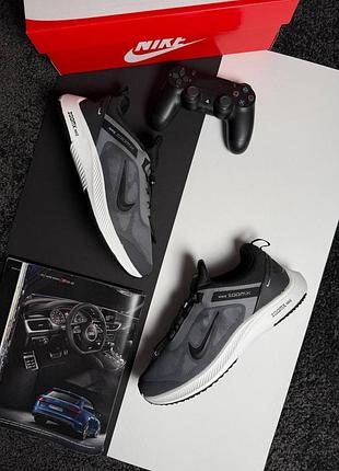 💎чоловічі кросівки nike air running grey white black