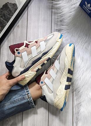 Жіночі кросівки adidas niteball off white cream white