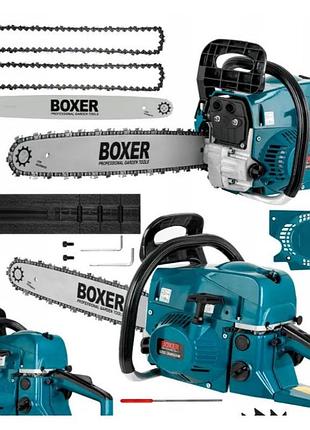 Бензопила для сада 5,9 квт, 45 см boxer bx-104 профессиональная xp-67