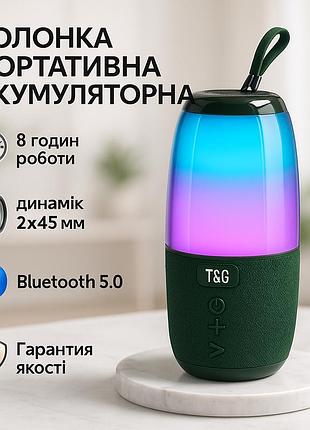 Колонка для вечеринок на даче, bluetooth колонка с встроенной светодиодной подсветкой ga-52